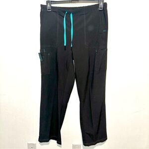 Carhartt Force black Scrub Pants women Size L comfort drawstring waist pockets